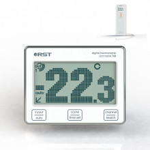 Термометр с радиодатчиком RST02788 (dot matrix788)